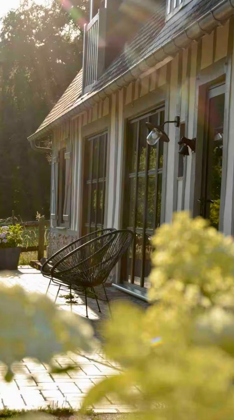La terrasse de la Maison Pampa